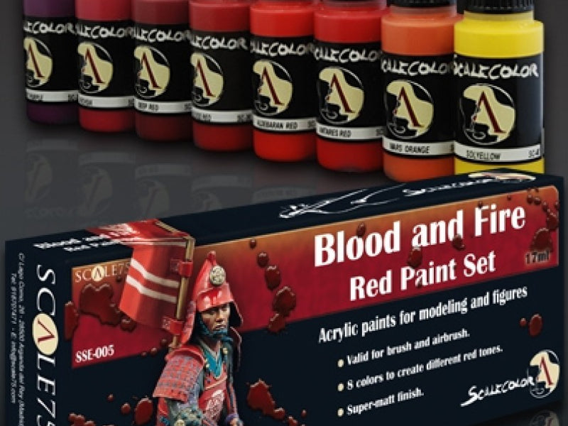 Scale75 Fantasy & Games Basic Colors Lot de 8 peintures acryliques 17 ml (SSE-079 Scale75 Fantasy & Games Basic Colors Lot de 8 peintures acryliques 17 ml (SSE-079