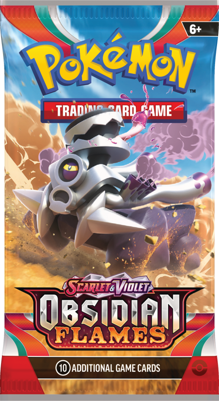Pokemon Scarlet & Violet: Obsidian Flames - Single Booster