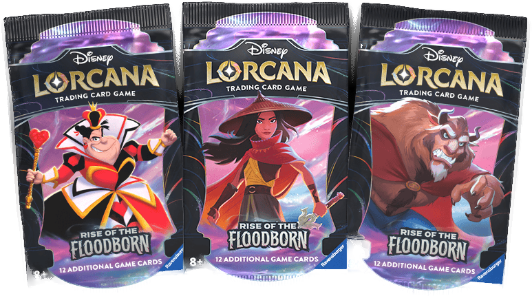 Disney Lorcana: Rise of the Floodborn (Chapter 2) - Booster Pack (12 cards)