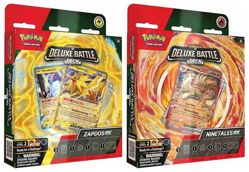 Pokémon Deluxe Battle Decks - (Zapdos ex / Ninetales ex)