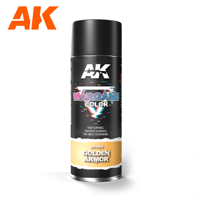AK Interactive: Sprays - Golden Armour