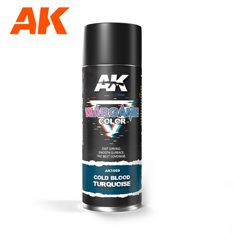 AK Interactive: Sprays - Cold Blood Turquoise