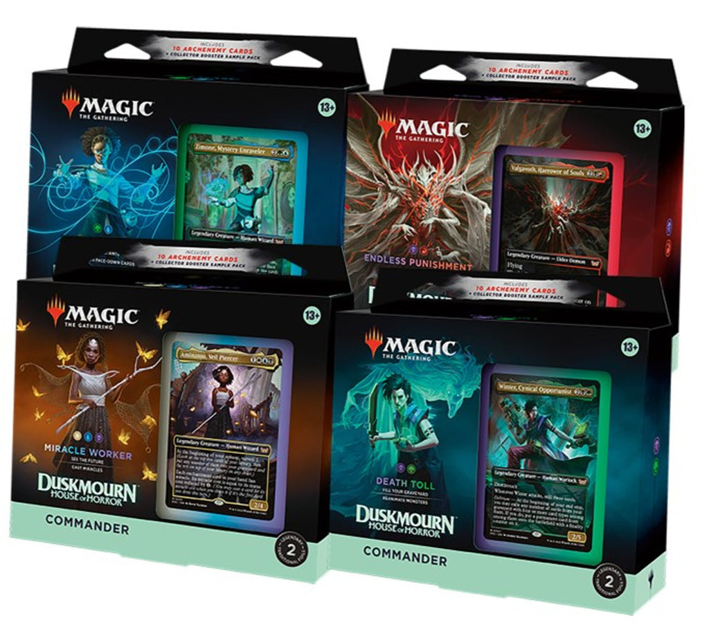 archenemy cards mtg duskmourn MTG: Duskmourn Commander Deck