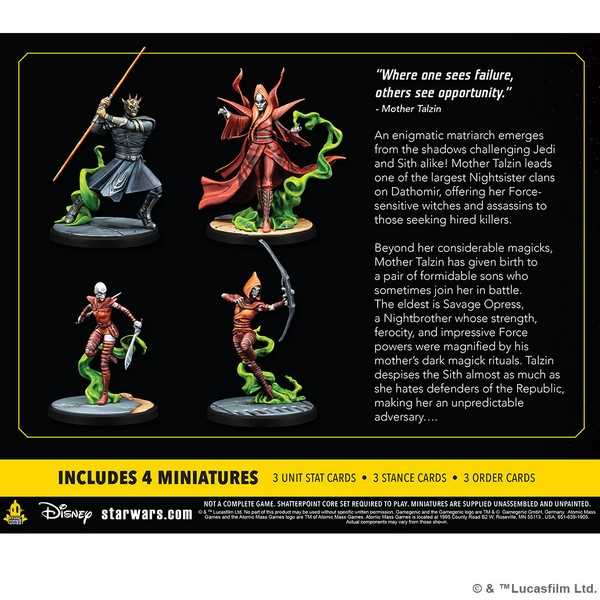 Star Wars Shatterpoint: Witches of Dathomir (Mother Talzin Squad Pack)