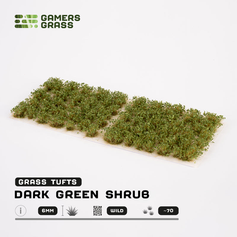 Dark Green Shrubs