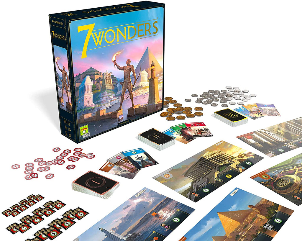 7 Wonders (2nd Edition) Board Game : : Leksaker