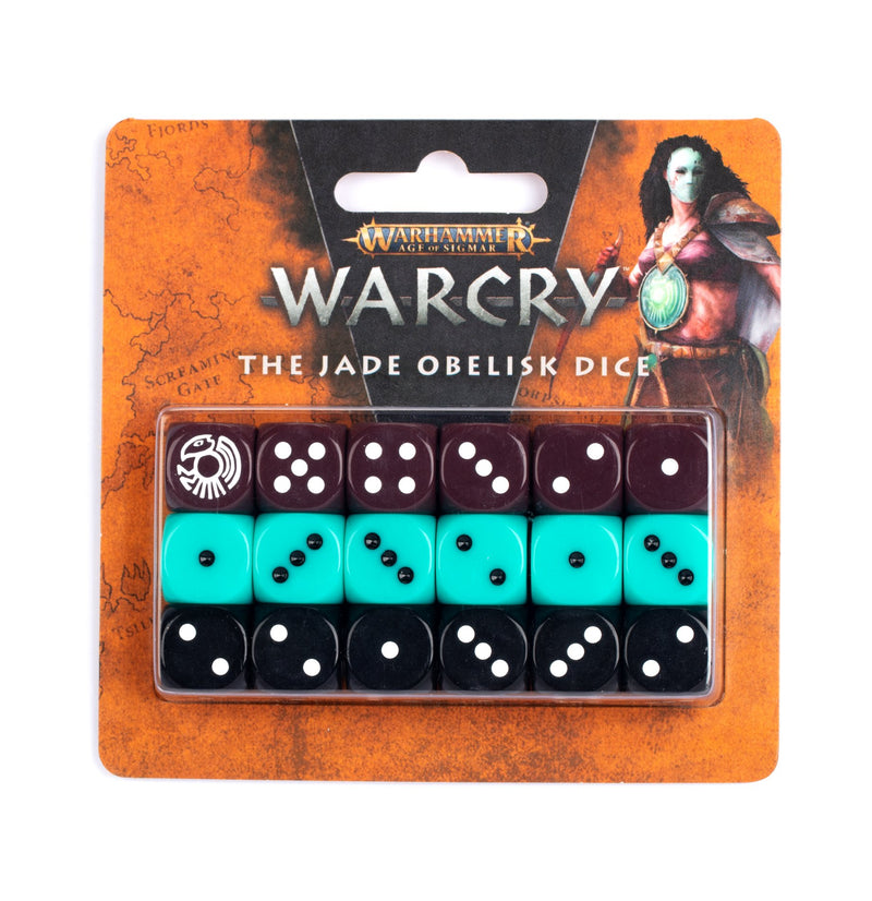 games workshop warcry the jade obelisk dice