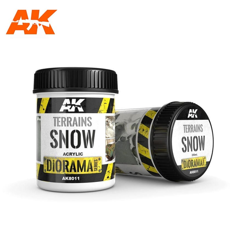 AK Interactive: Terrains - Snow 250ml