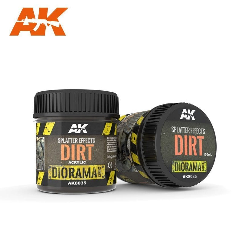 AK Interactive: Splatter Effects - Dirt 100ml