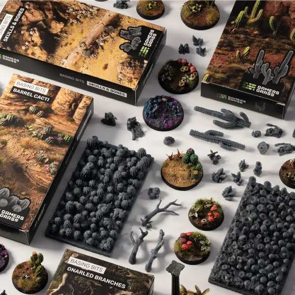 Gamers Grass Basing Bits GGBB-TE GAMERS GRASS - GG BASING BITS - LE TEMPLE DU HOBBY Battle Ready Compatible