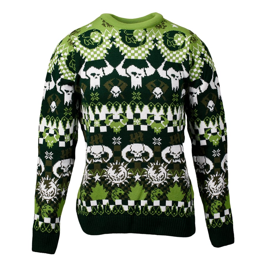 Warhammer 40,000: Orks Pattern Christmas Jumper