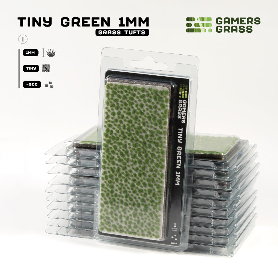 Tiny Tufts - Green 1mm
