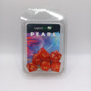 Legend Dice 16mm: Pearl Set