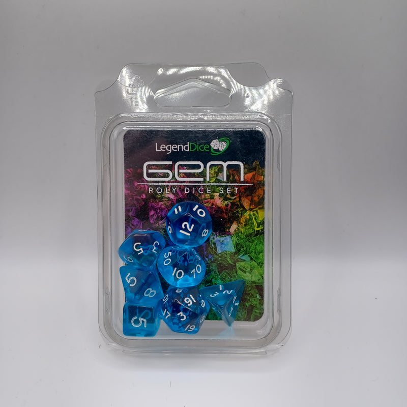 Legend Dice 16mm: Gem Set