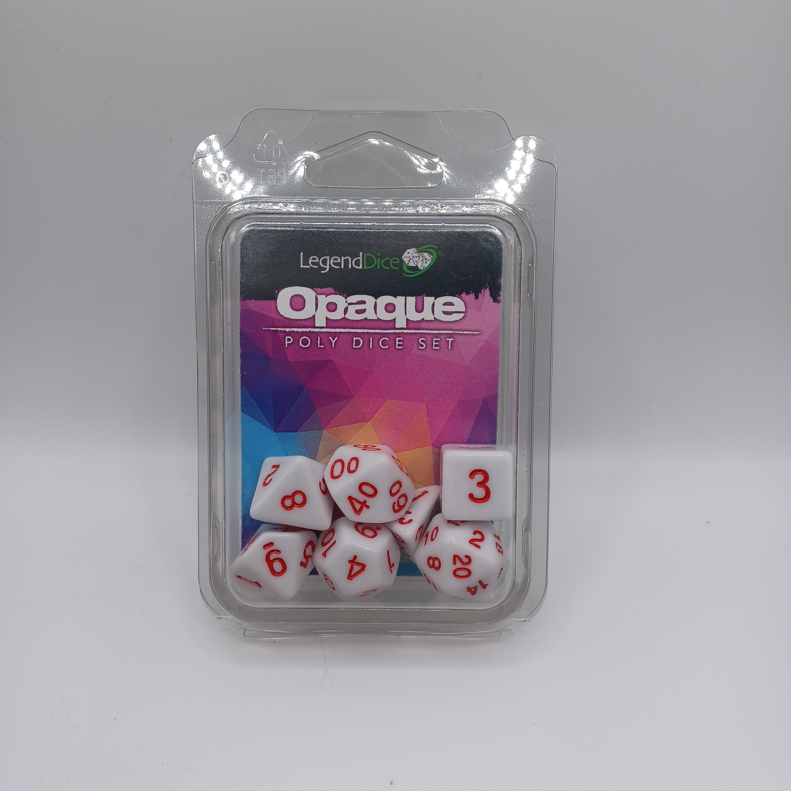 Legend Dice 16mm: Opaque Set