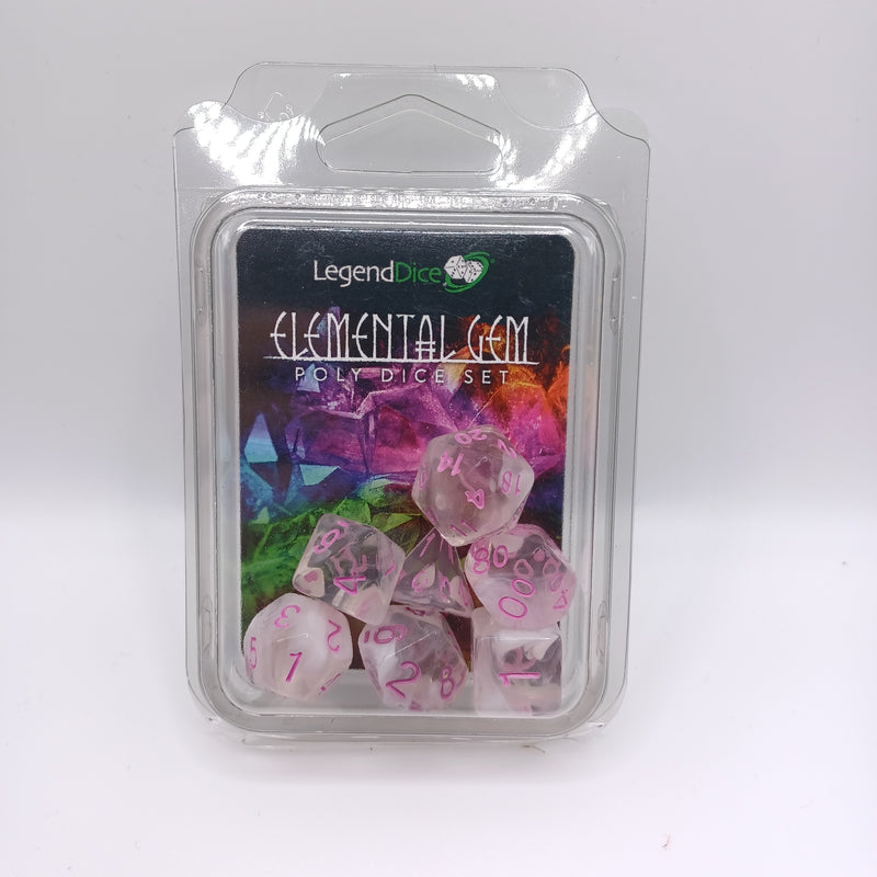 Legend Dice 16mm: Elemental Gem Set