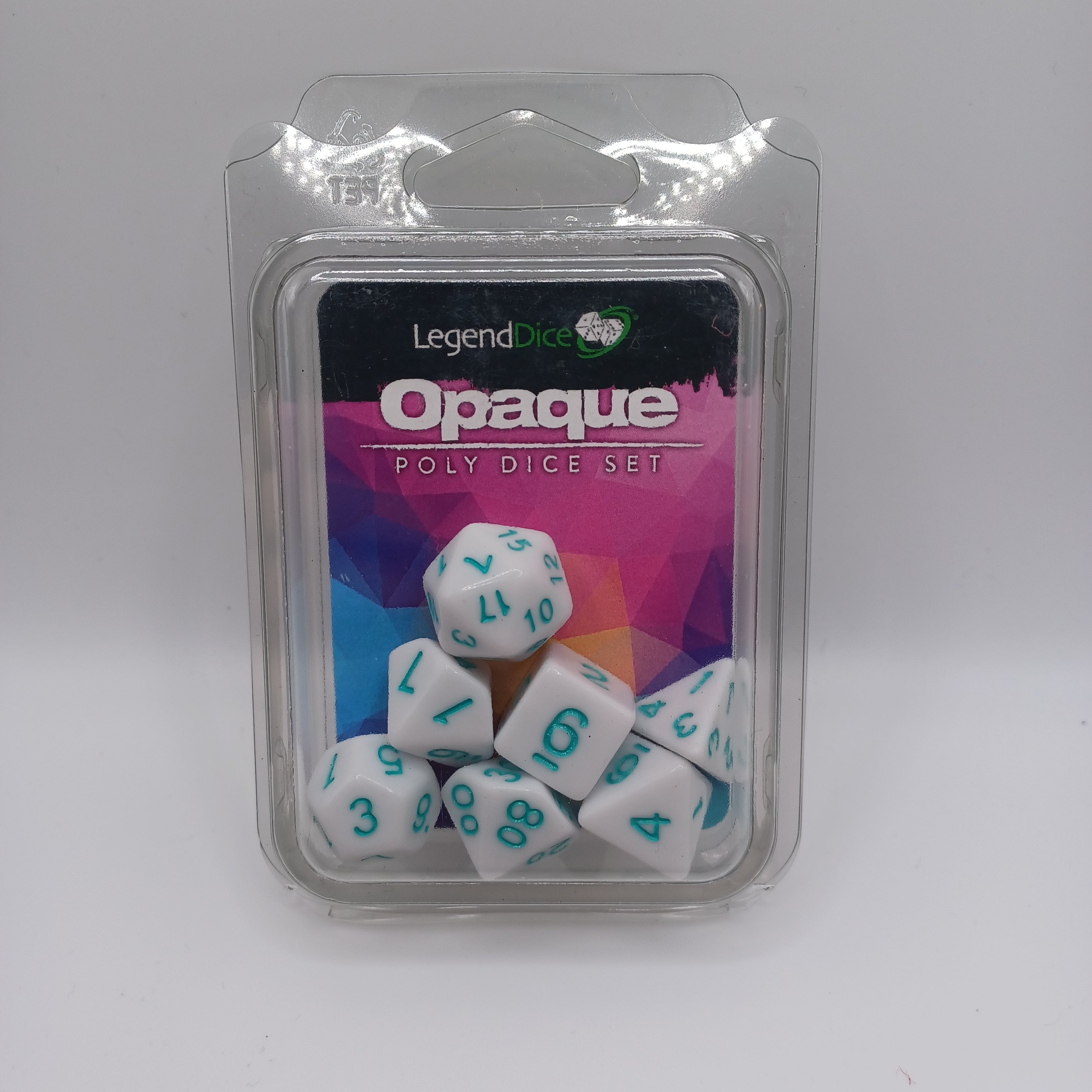 Legend Dice 16mm: Opaque Set