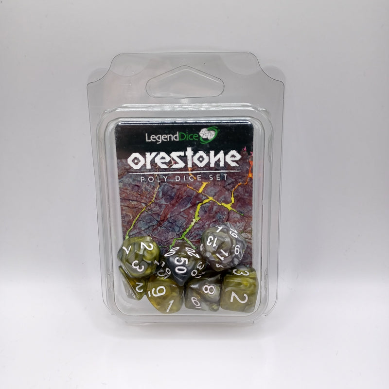 Legend Dice 16mm: Orestone Set