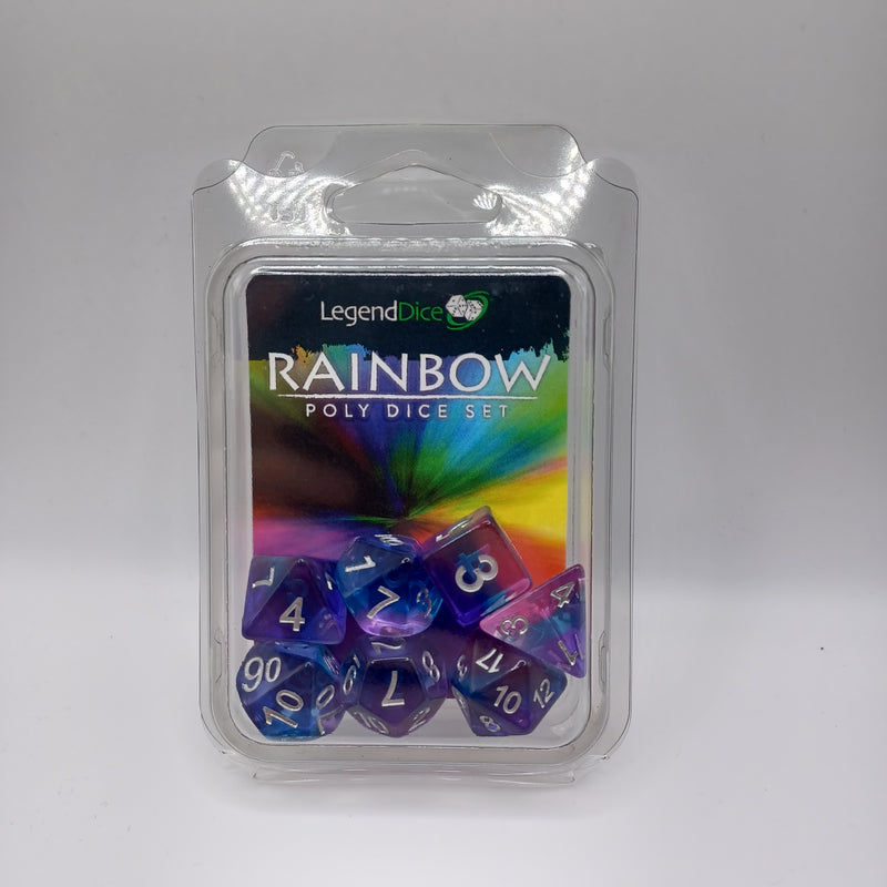 Legend Dice 16mm: Rainbow Set