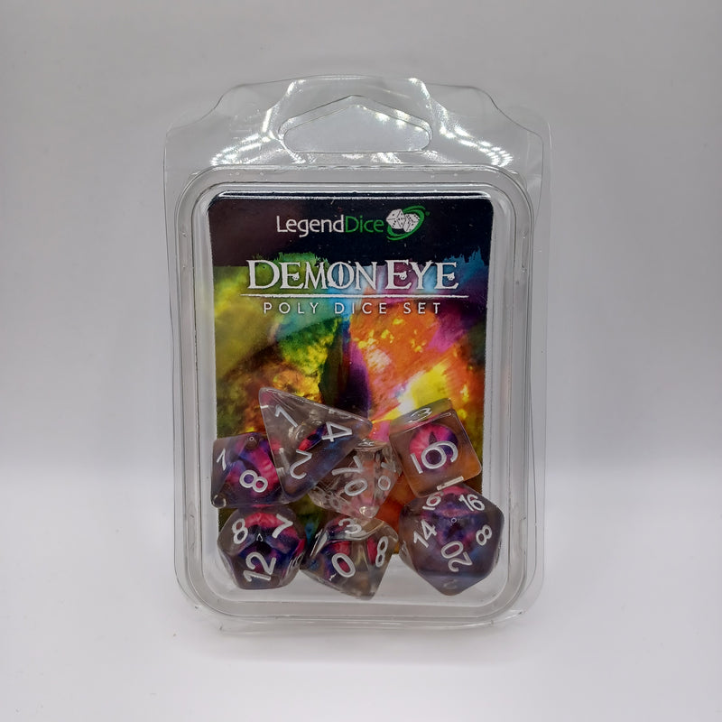 Legend Dice 16mm: Demon Eye Set