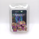 Legend Dice 16mm: Iridescent Set