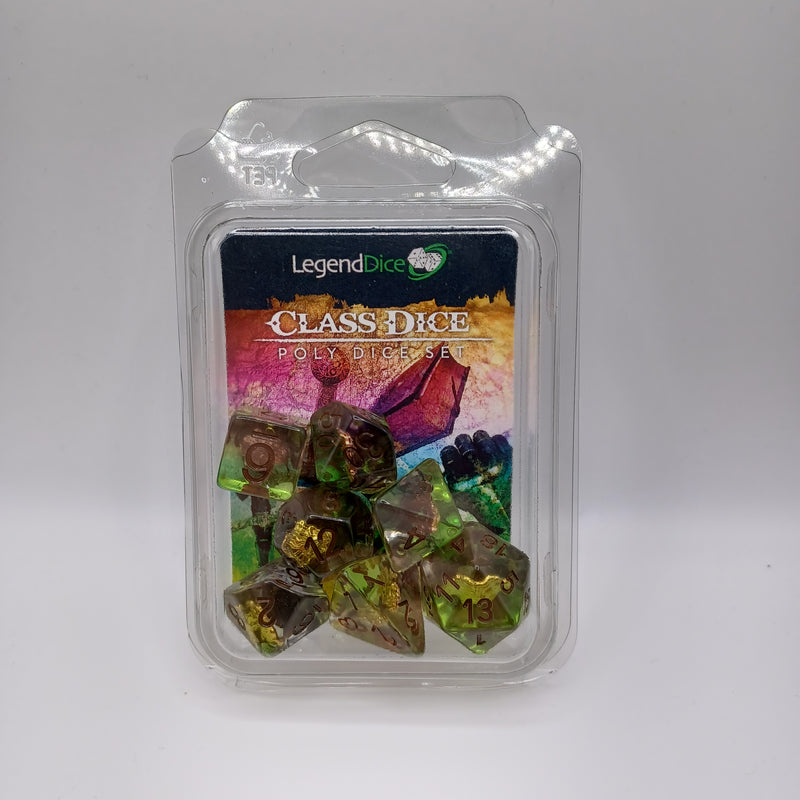 Legend Dice 16mm: Class Set