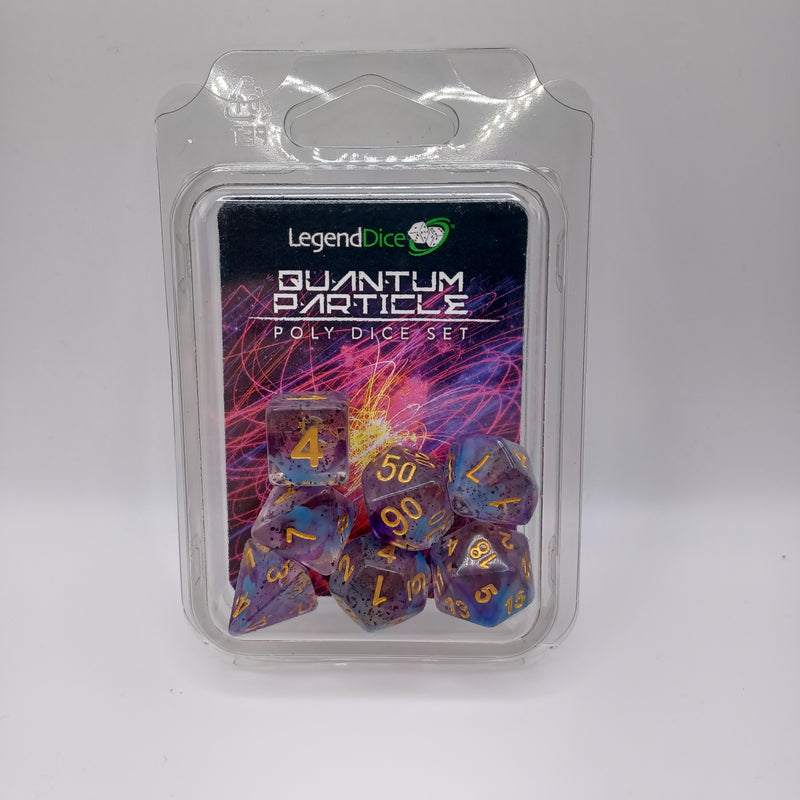 Legend Dice 16mm: Quantum Particles Set