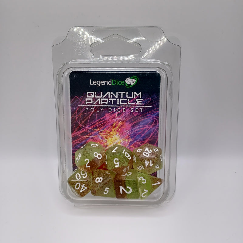 Legend Dice 16mm: Quantum Particles Set