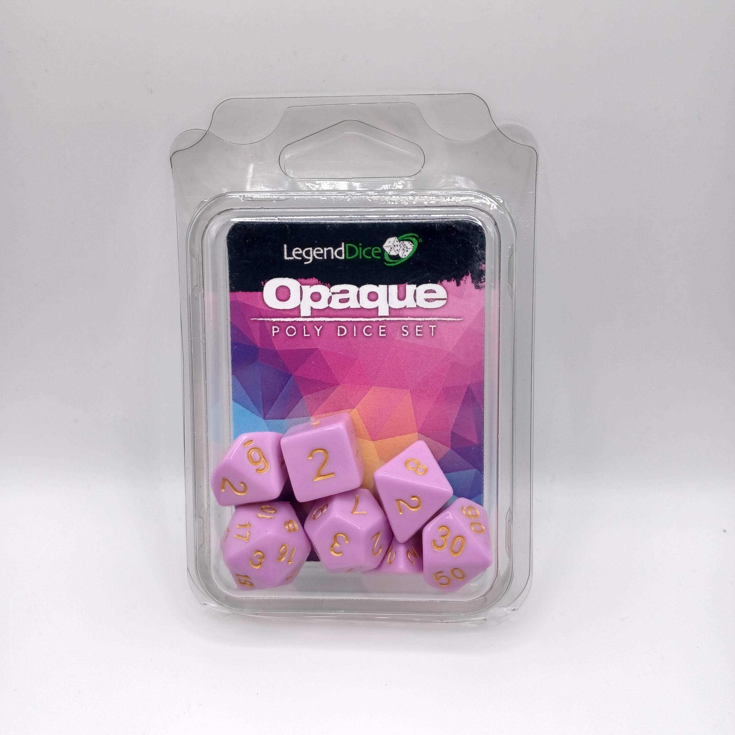 Legend Dice 16mm: Opaque Set