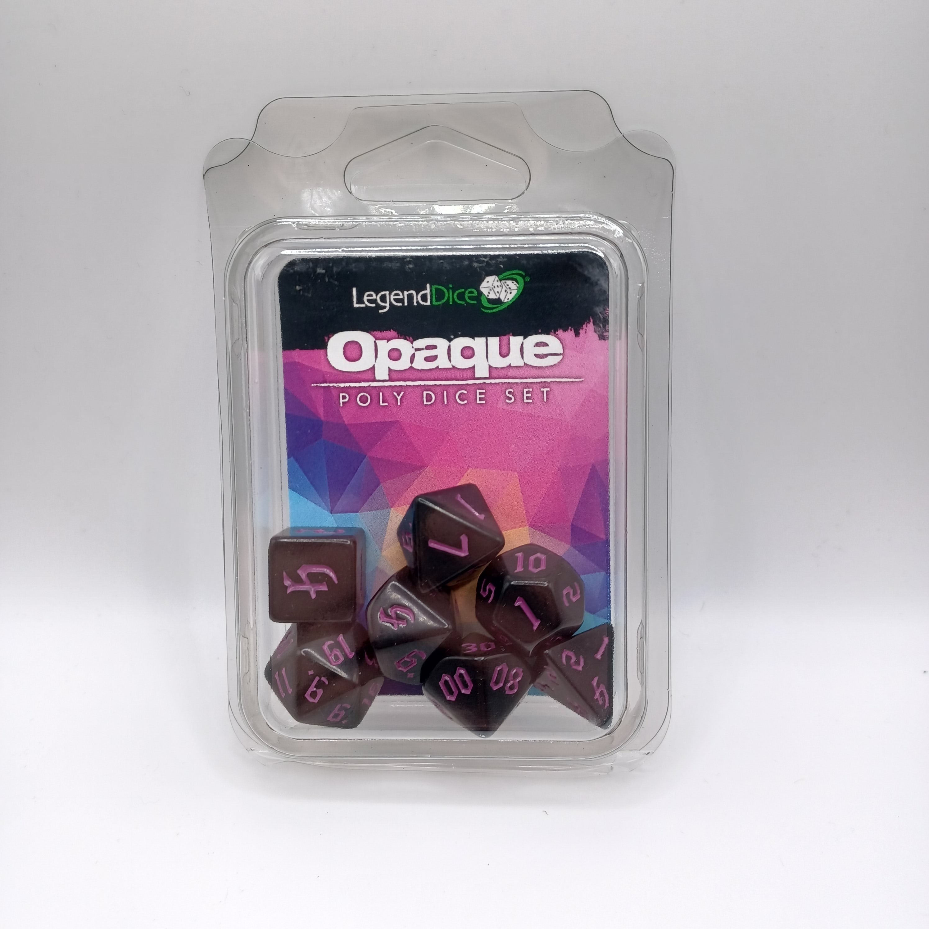 Legend Dice 16mm: Opaque Set