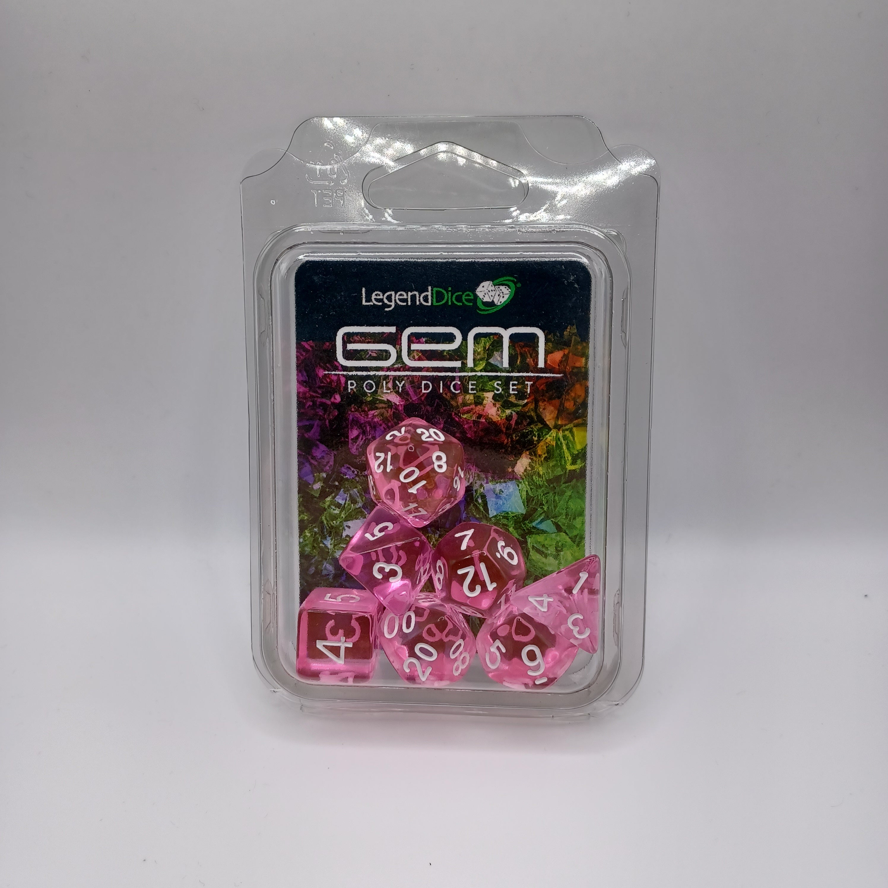 Legend Dice 16mm: Gem Set