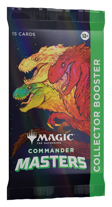 MTG: Commander Masters - Collector Booster Pack (15 Cards)