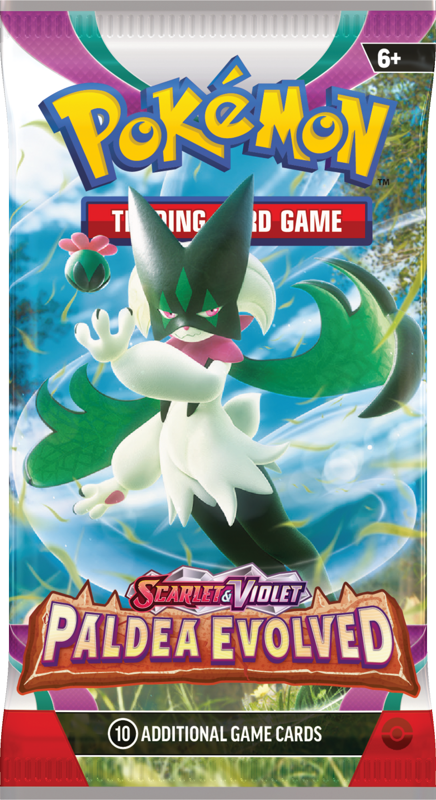 Pokemon Scarlet & Violet: Paldea Evolved - Single Booster