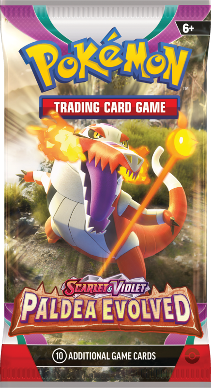 Pokemon Scarlet & Violet: Paldea Evolved - Single Booster