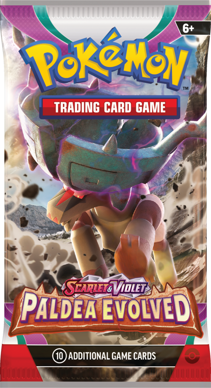 Pokemon Scarlet & Violet: Paldea Evolved - Single Booster