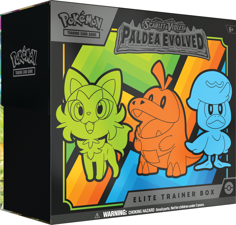 Pokemon Scarlet & Violet: Paldea Evolved - Elite Trainer Box