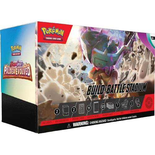 Pokemon Scarlet & Violet: Paldea Evolved -  Build and Battle Stadium Box