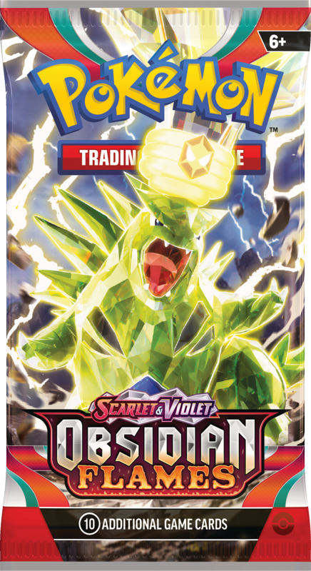 Pokemon Scarlet & Violet: Obsidian Flames - Single Booster