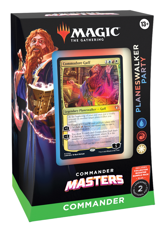 MTG: Commander Masters - Commander Deck Planeswalker Party