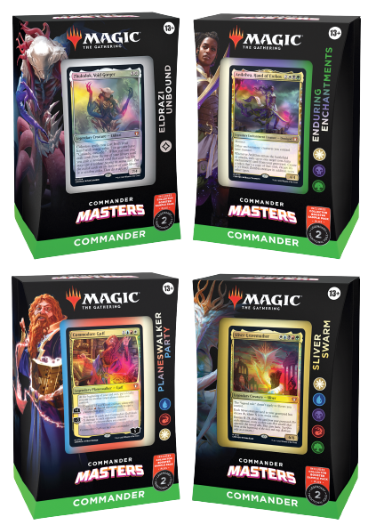 MTG: Commander Masters - Commander Deck Set of 4