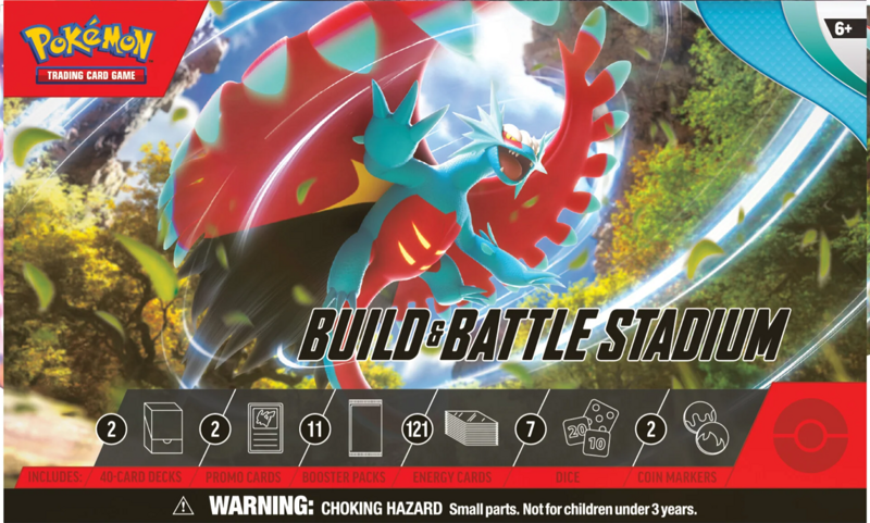 Pokemon Scarlet & Violet: Paradox Rift -  Build and Battle Stadium Box