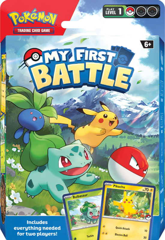 Pokemon: My First Battle Decks (Bulbasaur vs Pikachu / Charmander vs Squirtle)
