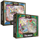 Pokemon VMAX Dragons Premium Collection - Rayquaza AND Duraludon (Double-sided)