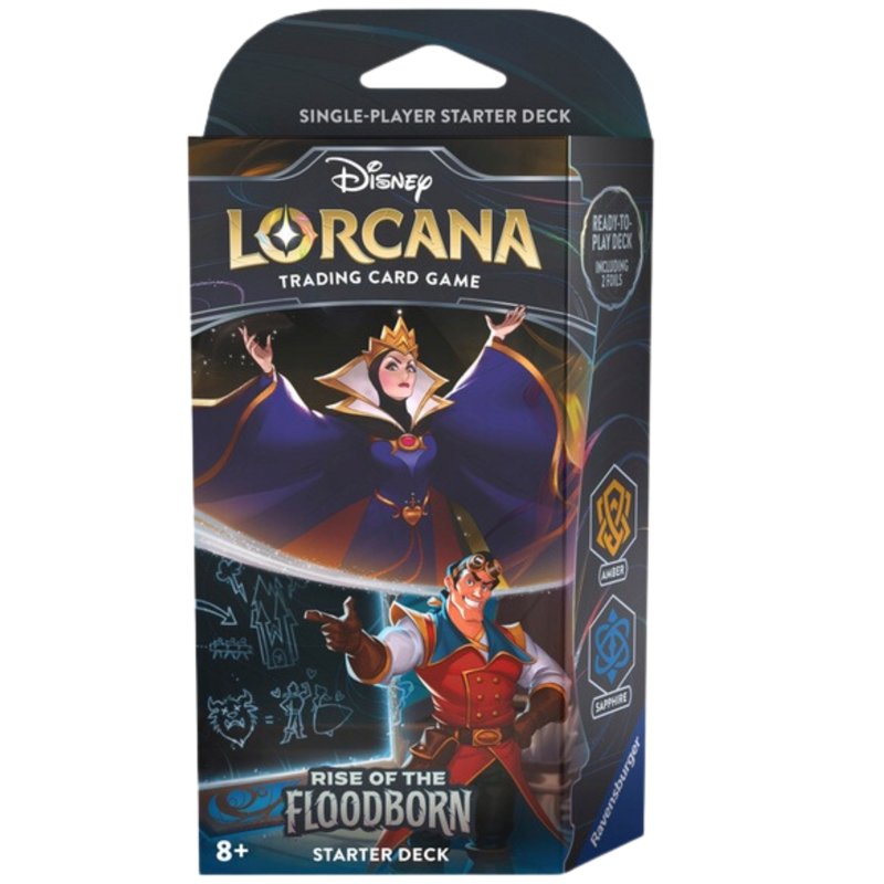 Disney Lorcana: Rise of the Floodborn (Chapter 2) - Starter Decks (The Queen / Merlin)
