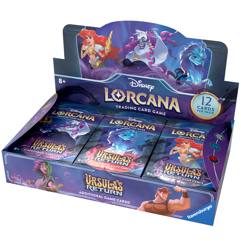 Disney Lorcana: Ursula's Return (Chapter 4) - Booster Box (24 packs)