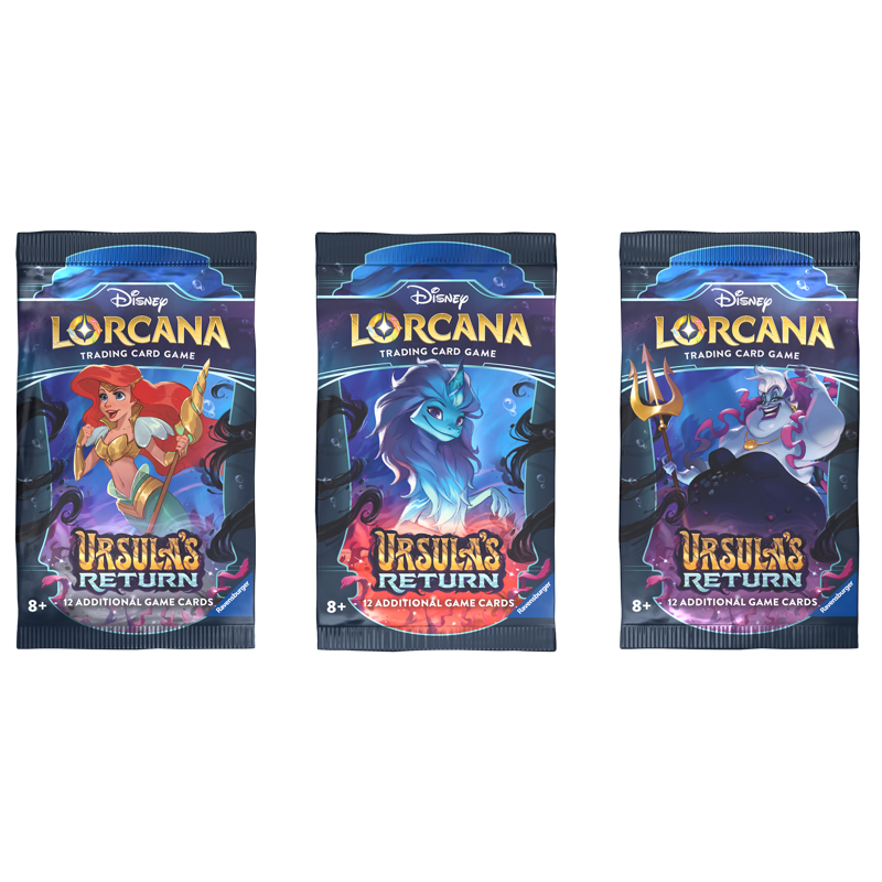 Disney Lorcana: Ursula's Return (Chapter 4) - Booster Pack (12 cards)
