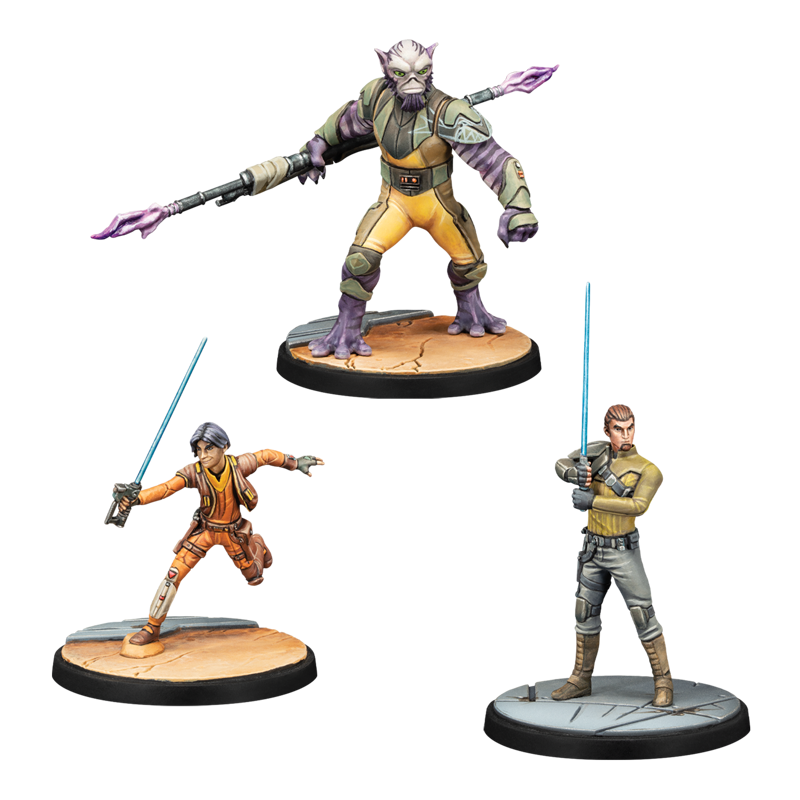 Star Wars Shatterpoint: Stronger Than Fear (Kanan Jarrus Squad Pack)