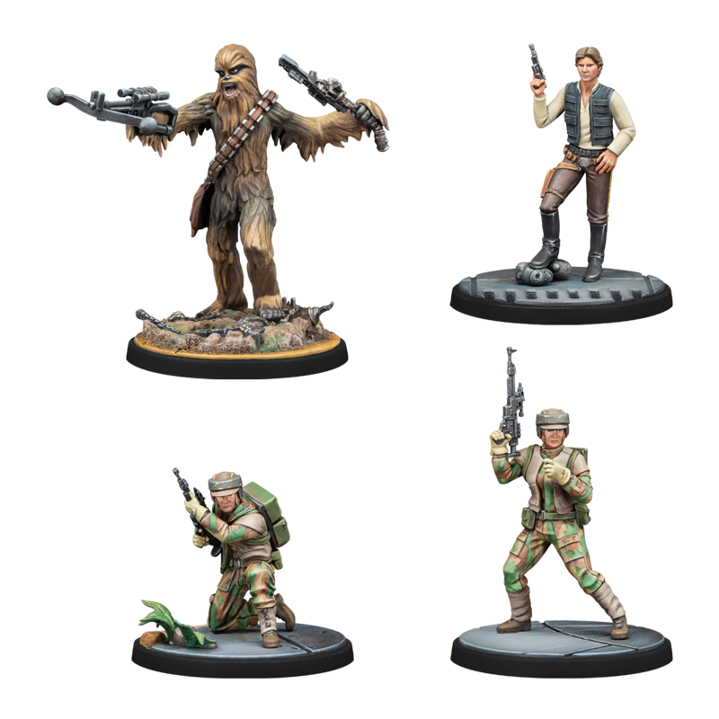 Star Wars Shatterpoint: Real Quiet Like Squad Pack (Han Solo Squad Pack)