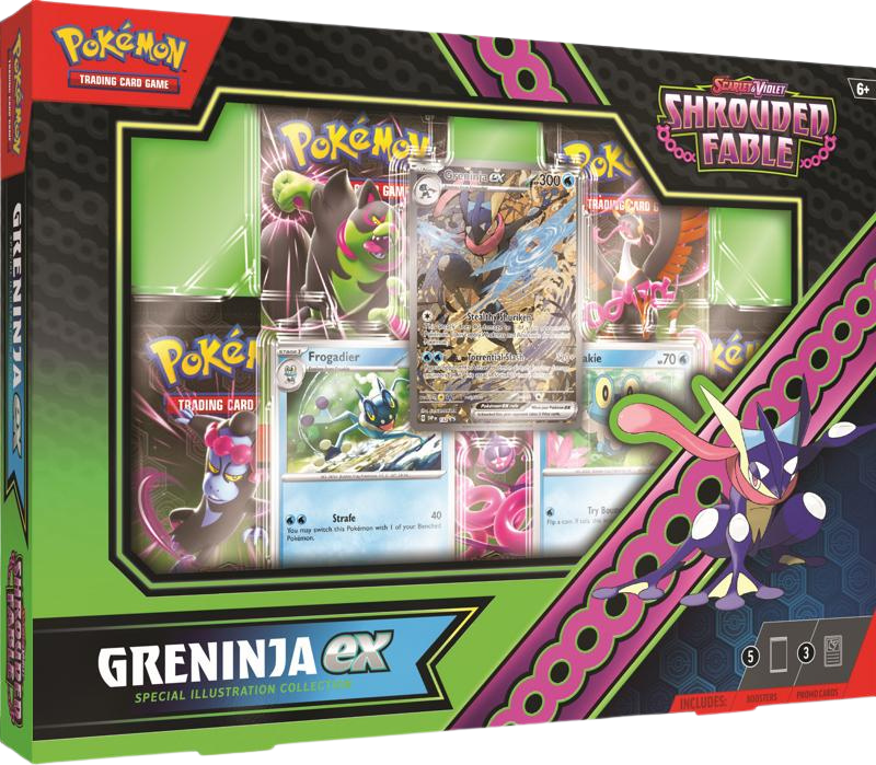 Pokemon Shrouded Fable: Greninja EX Special Collection Box