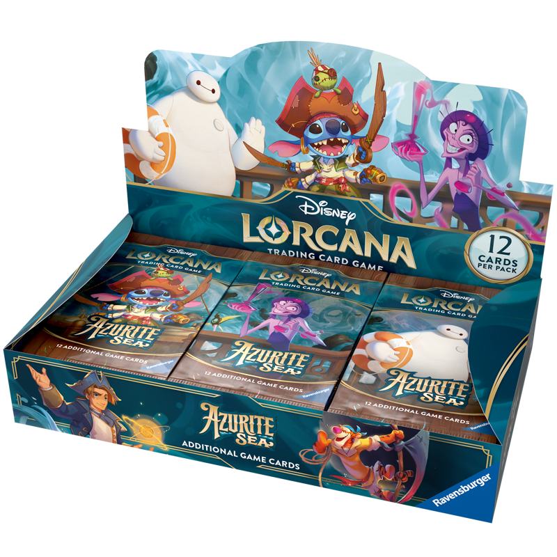 Disney Lorcana: Azurite Sea (Chapter 6) - Booster Box (24 packs)